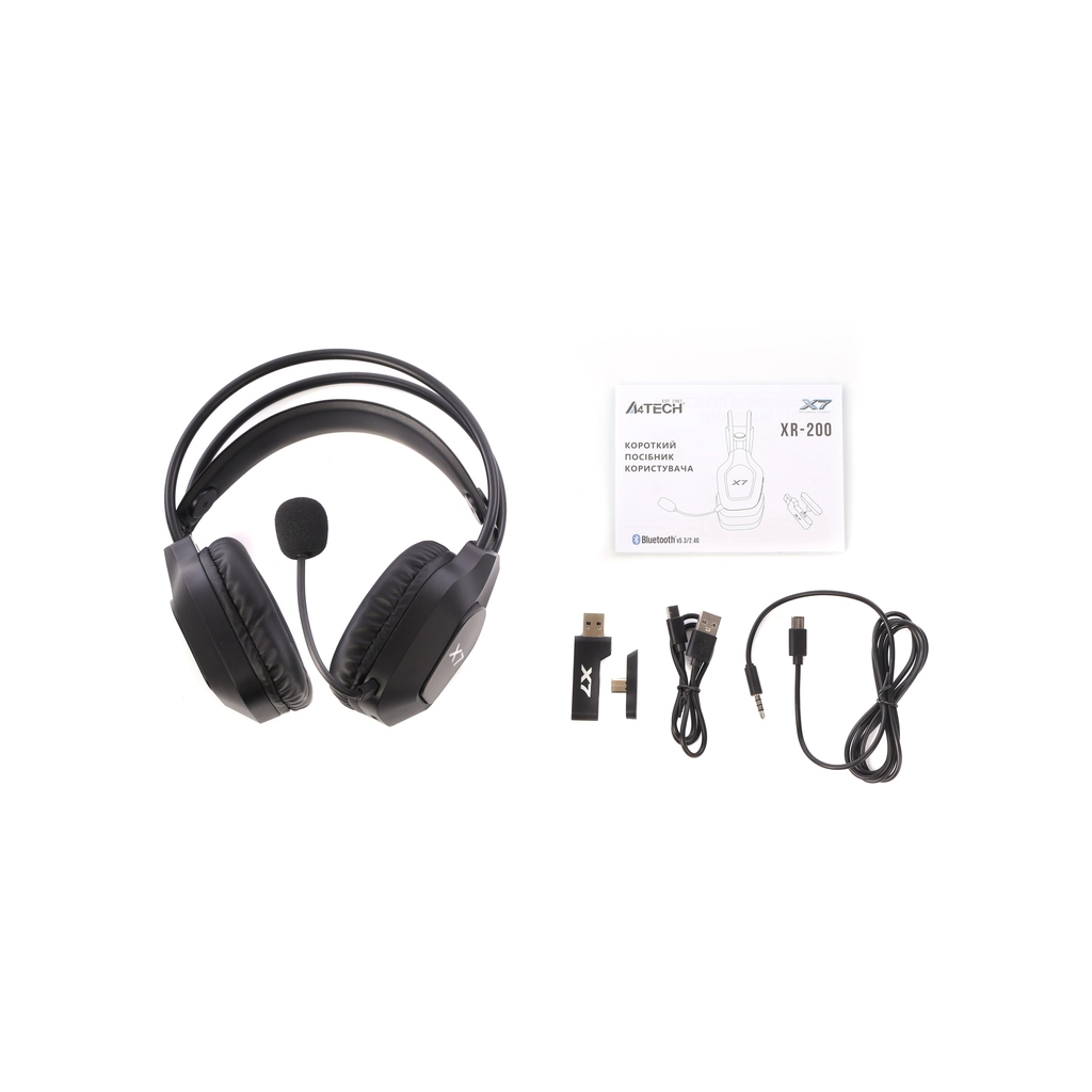 Навушники A4Tech XR-200 Black (4711421001410) - фото 6 Навушники A4Tech XR-200 Black (4711421001410) - фото 6