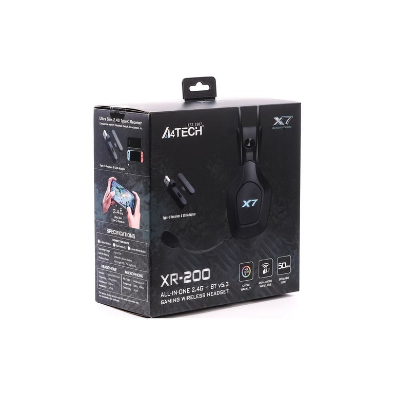 Навушники A4Tech XR-200 Black (4711421001410) - фото 7