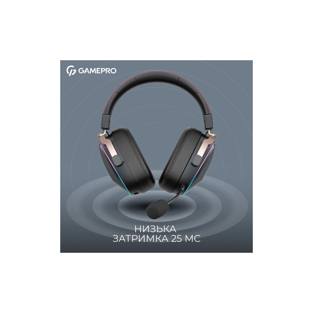 Навушники GamePro Asgard Valkyria RGB Tri-Mod (HSW249B) - фото 7 Навушники GamePro Asgard Valkyria RGB Tri-Mod (HSW249B) - фото 7