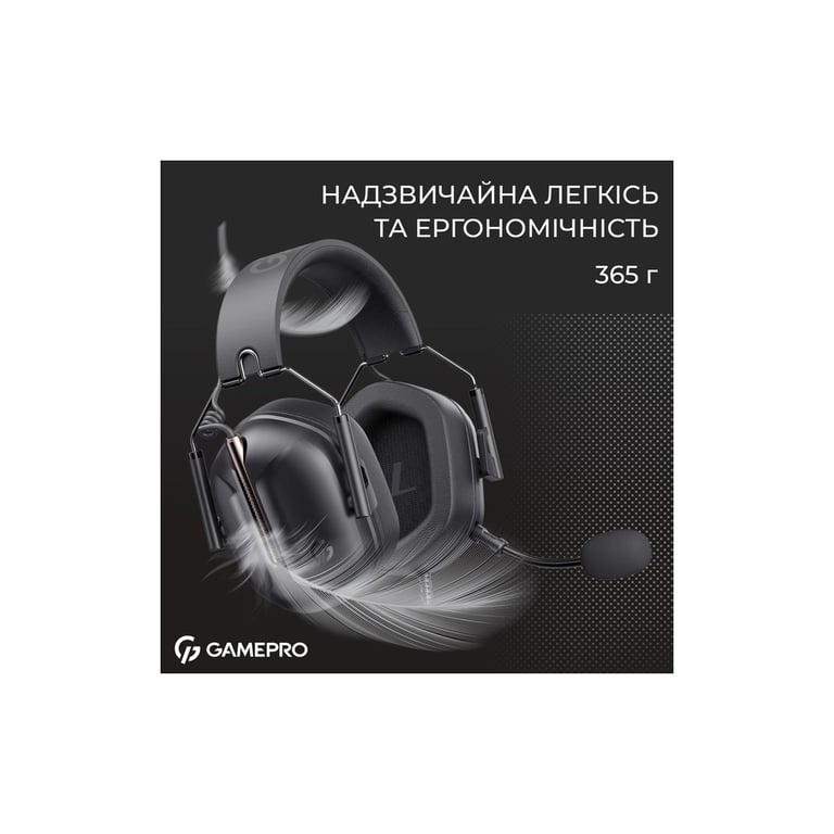 Навушники GamePro Genesis Hunter Black (HS1350B) - фото 11
