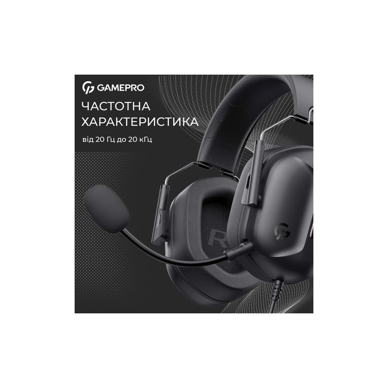 Навушники GamePro Genesis Hunter Black (HS1350B) - фото 12