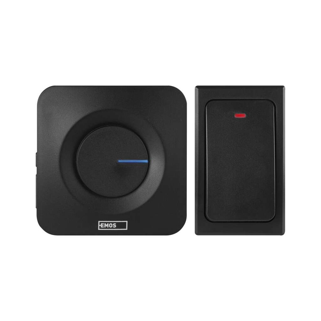 Дверний дзвінок EMOS бездротовий EMOS P5729B (P5729B) - фото 3 Дверний дзвінок EMOS бездротовий EMOS P5729B (P5729B) - фото 3