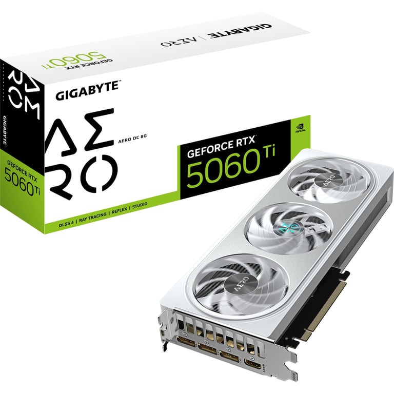 Відеокарта GIGABYTE GeForce RTX5060Ti 8Gb AERO OC (GV-N506TAERO OC-8GD) - фото 10