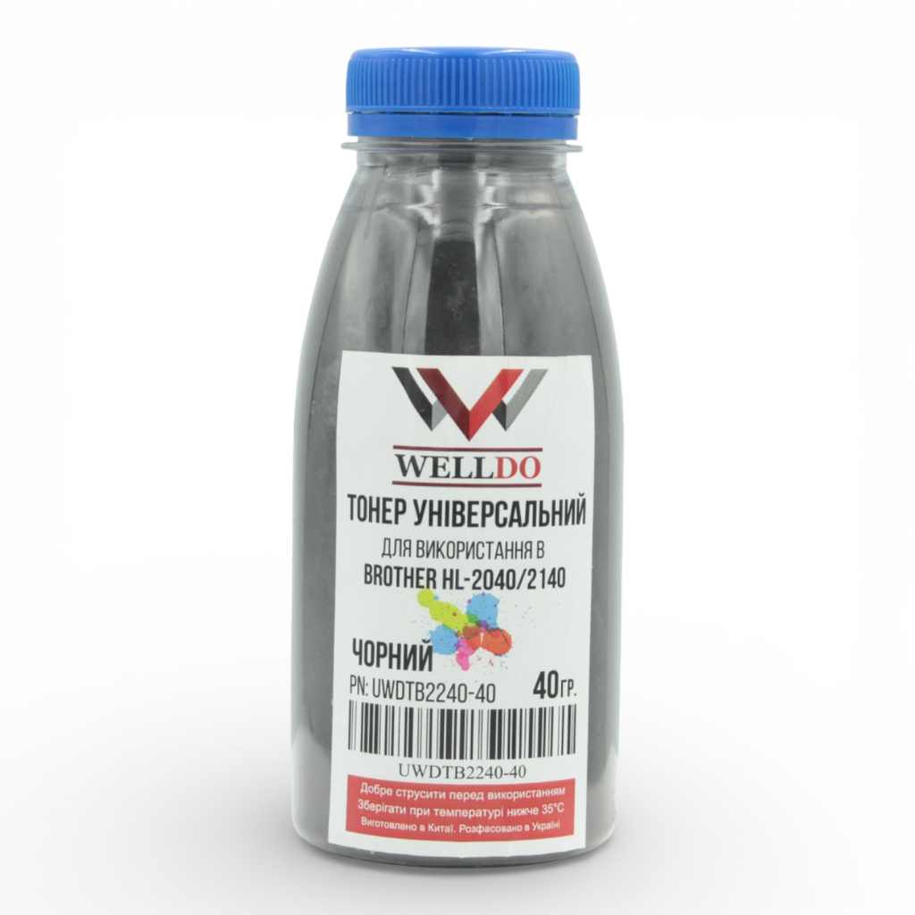 Тонер Brother TN-1075/TN-1095 /TN-2335/TN-2375, фасовка, 40г Welldo (UWDTB2240-40) - фото 1