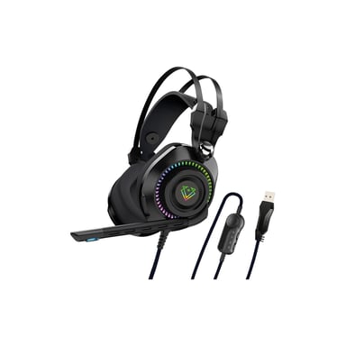 Навушники Vertux Bogota 7.1 USB Black (bogota.black) - фото 1