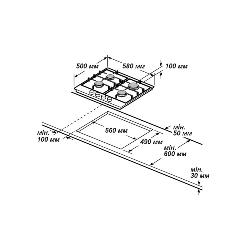 Варочна поверхня LUXELL M6-LX40EB - фото 11 Варочна поверхня LUXELL M6-LX40EB - фото 11
