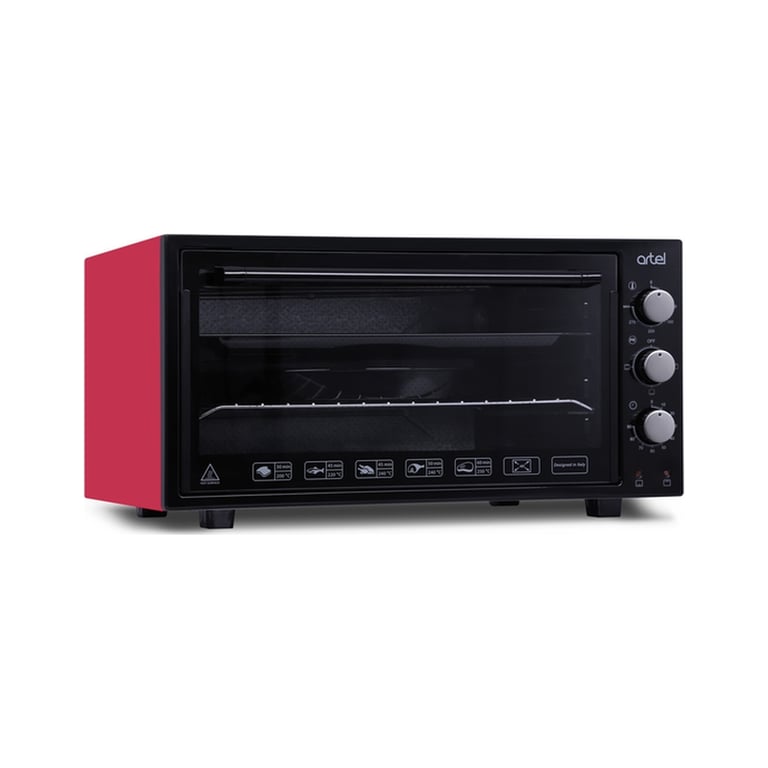 Електропіч Artel MD 4816 Black-red - фото 2