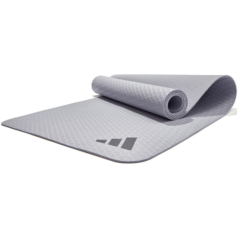 Килимок для йоги Adidas Yoga Mat ADYG-10001SV Уні 173 х 61 х 0,4 см сірий (885652026642) - фото 1