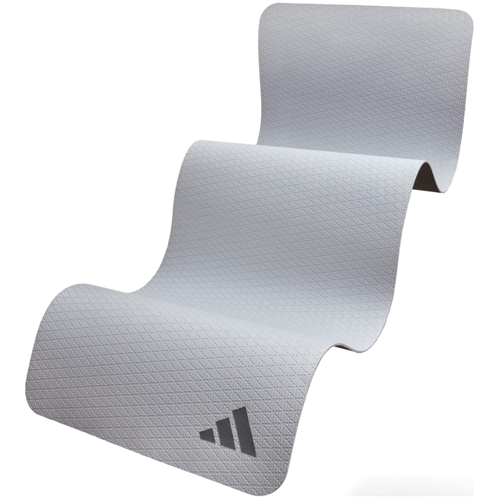 Килимок для йоги Adidas Yoga Mat ADYG-10001SV Уні 173 х 61 х 0,4 см сірий (885652026642) - фото 6 Килимок для йоги Adidas Yoga Mat ADYG-10001SV Уні 173 х 61 х 0,4 см сірий (885652026642) - фото 6
