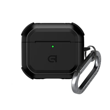 Чохол для навушників Armorstandart Panzer для Apple Airpods 4 Black (ARM82552) - фото 1