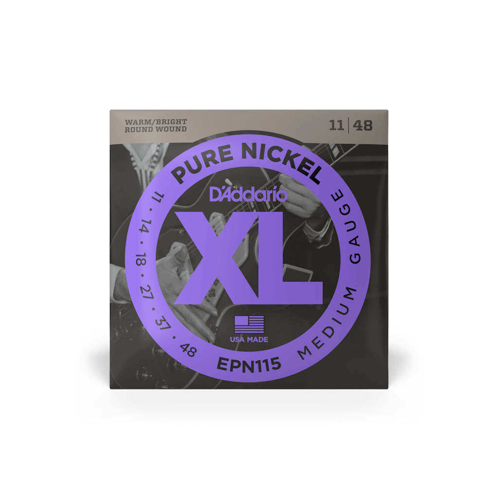 Струни для гітари DAddario XL Pure Nickel Blues / Jazz Rock (11-48) (EPN115) Струни для гітари DAddario XL Pure Nickel Blues / Jazz Rock (11-48) (EPN115)