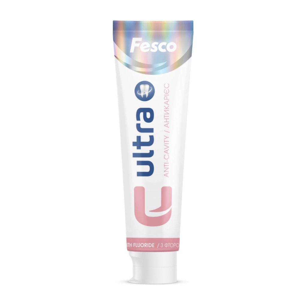 Зубна паста Fesco Ultra Anti-Cavity Антікарієс 100 мл (4820204701963) - фото 1 Зубна паста Fesco Ultra Anti-Cavity Антікарієс 100 мл (4820204701963) - фото 1