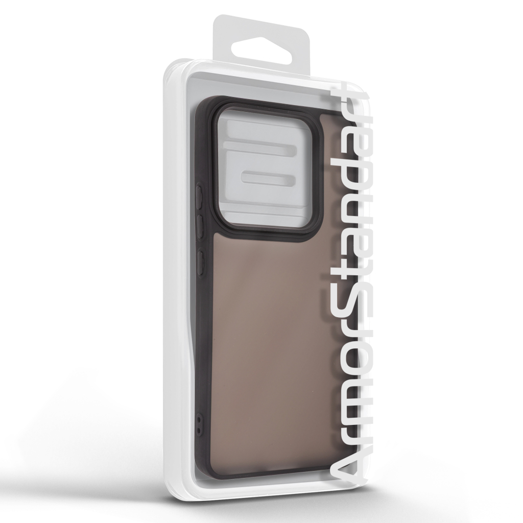 Чохол до мобільного телефона Armorstandart Frame Xiaomi Redmi Note 14 4G Black (ARM82443) - фото 3 Чохол до мобільного телефона Armorstandart Frame Xiaomi Redmi Note 14 4G Black (ARM82443) - фото 3