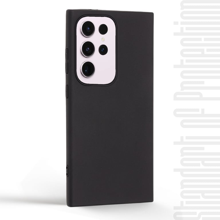 Чохол до мобільного телефона Armorstandart Matte Slim Fit Samsung S23 Ultra Black (ARM87329) - фото 2