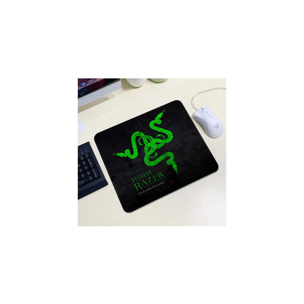 Килимок для мишки Voltronic Razer 12 Black/Green (YT-RZ12) Килимок для мишки Voltronic Razer 12 Black/Green (YT-RZ12)