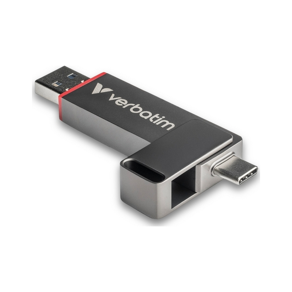 USB флеш накопичувач Verbatim 512GB QuickStick USB 3.2/USB-C (32042) USB флеш накопичувач Verbatim 512GB QuickStick USB 3.2/USB-C (32042)