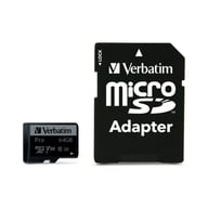 Карта пам'яті Verbatim 64GB microSDXC class 10 UHS-III PRO (47042) - фото 1