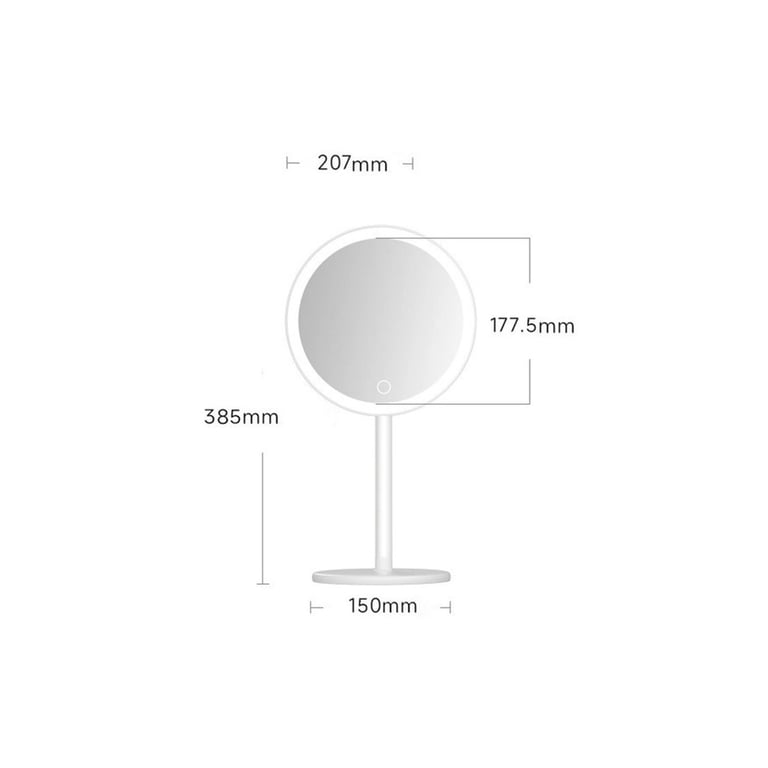 Дзеркало Xiaomi DOCO Daylight Mirror White (DM005) - фото 4