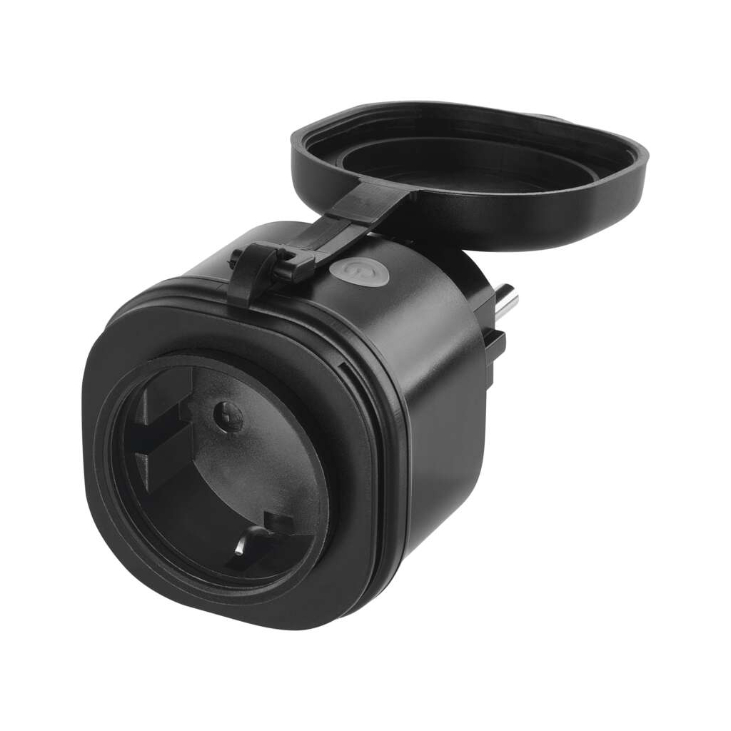Розумна розетка WIFI P5534 GoSmart, ZigBee 3.0, IP44 EMOS (P5534) - фото 1