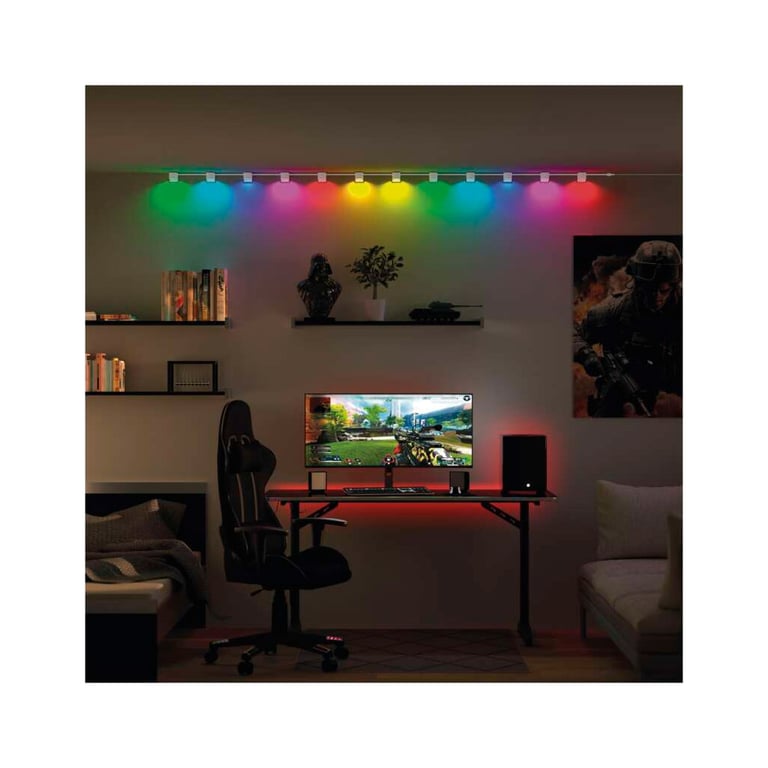 Світильник EMOS ZIW154R 4шт. 85см, 7 Вт, RGBIC+CCT, WIFI (ZIW154R) - фото 10