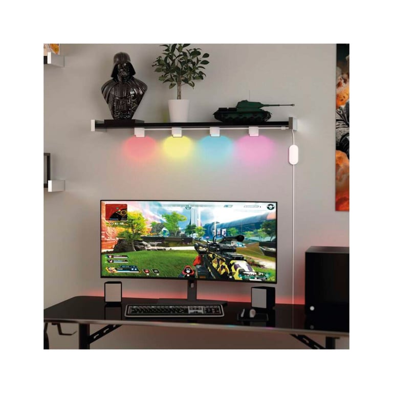 Світильник EMOS ZIW154R 4шт. 85см, 7 Вт, RGBIC+CCT, WIFI (ZIW154R) - фото 9