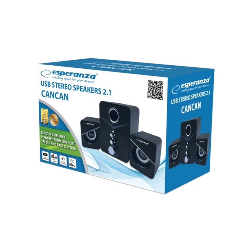 Акустична система Esperanza Speakers EP153 CANCAN (EP153) - фото 4 Акустична система Esperanza Speakers EP153 CANCAN (EP153) - фото 4