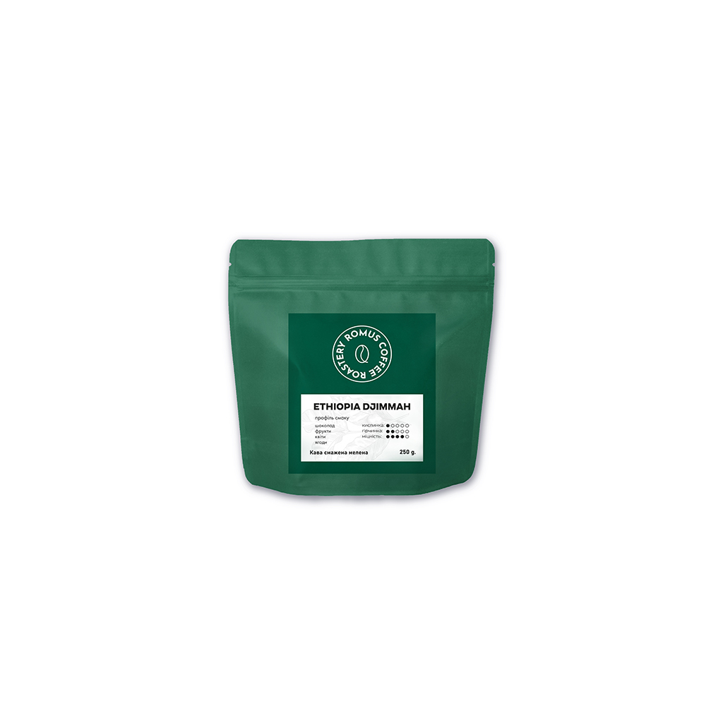 Кава Romus Roastery Ethiopia Djimmah мелена 250 г (394126)