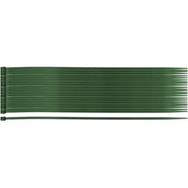 Стяжка Neo Tools 50шт, пластик, 2.5х200мм, зелена (15-977) - фото 1