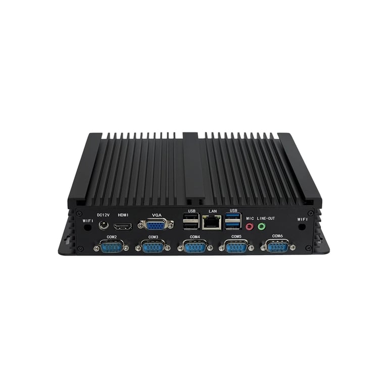 Промисловий ПК ІКС PB0305A безкулерний Core i3-5005U,8GB/128GB,6xRS232,6xUSB,ethernet,VGA,HDMI (PB0305A і3/8GB) - фото 1