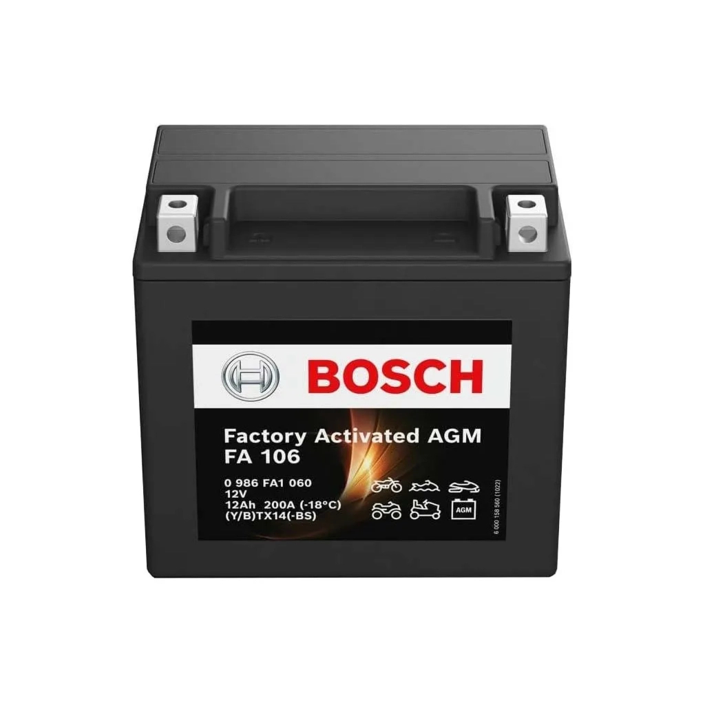 Акумулятор автомобільний Bosch 0 986 FA1 060 Акумулятор автомобільний Bosch 0 986 FA1 060