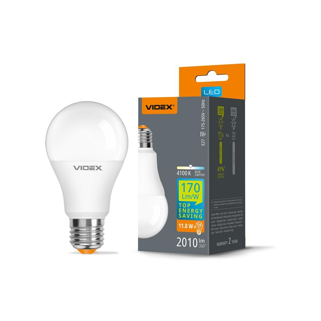 Лампочка Videx VL-A60h-11274 - фото 2 Лампочка Videx VL-A60h-11274 - фото 2