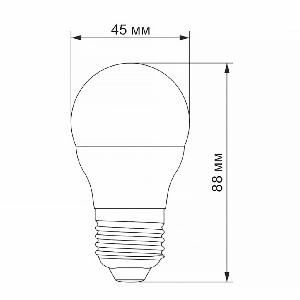 Лампочка Videx VL-G45h-06274 - фото 3 Лампочка Videx VL-G45h-06274 - фото 3