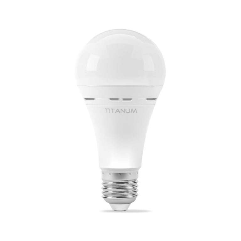 Лампочка TITANUM A68 9W E27 4000K 220V (TL-EMA68-09274) - фото 1
