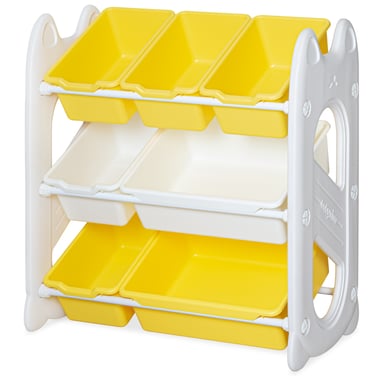 Дитячий стелаж Mealux Coral Yellow (KD-E022 Yellow) - фото 1