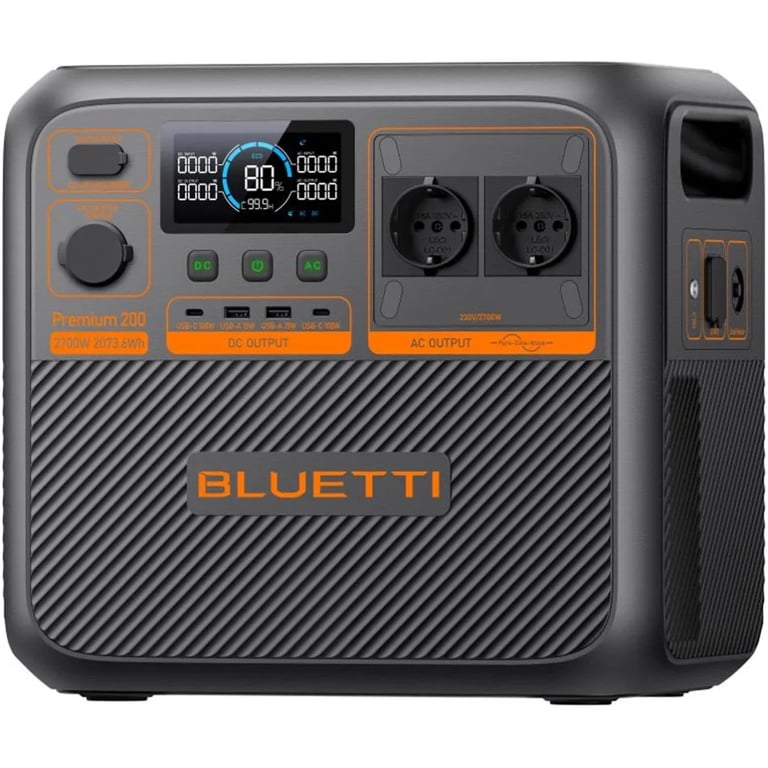Зарядна станція BLUETTI PREMIUM 200 V2 2700W (PREMIUM 200 V2) - фото 1