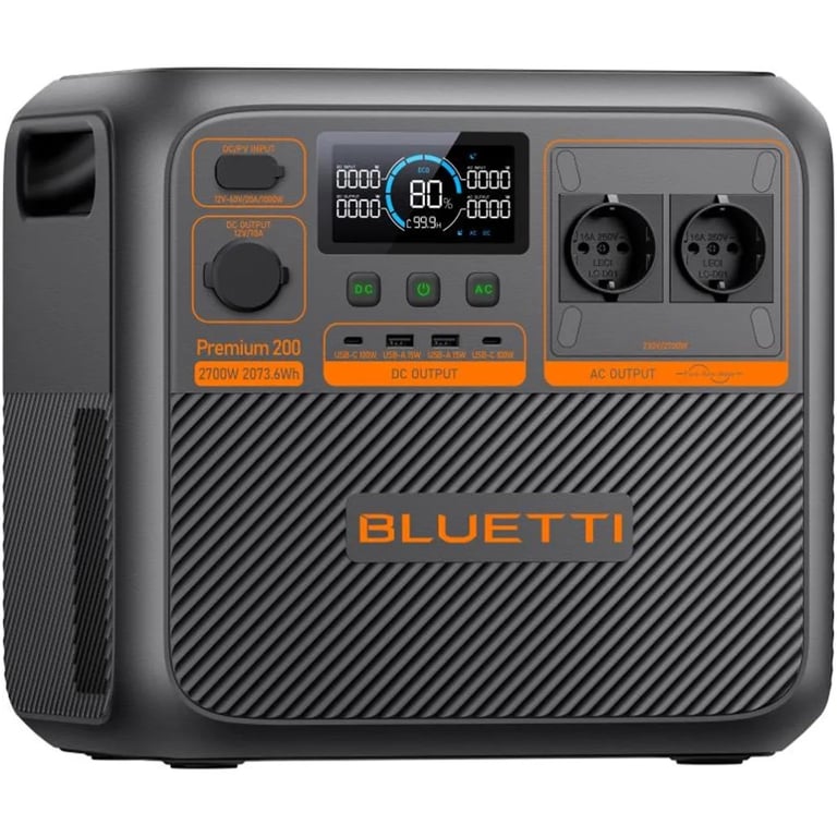 Зарядна станція BLUETTI PREMIUM 200 V2 2700W (PREMIUM 200 V2) - фото 2