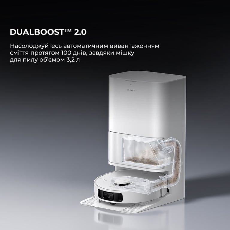 Пилосос Dreame Bot D20 Ultra (RLD31SE) - фото 5