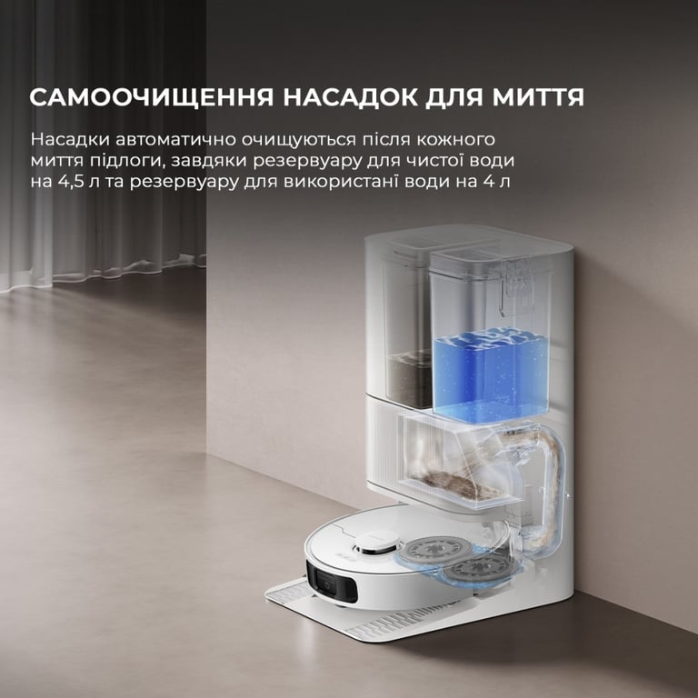 Пилосос Dreame Bot D20 Ultra (RLD31SE) - фото 7