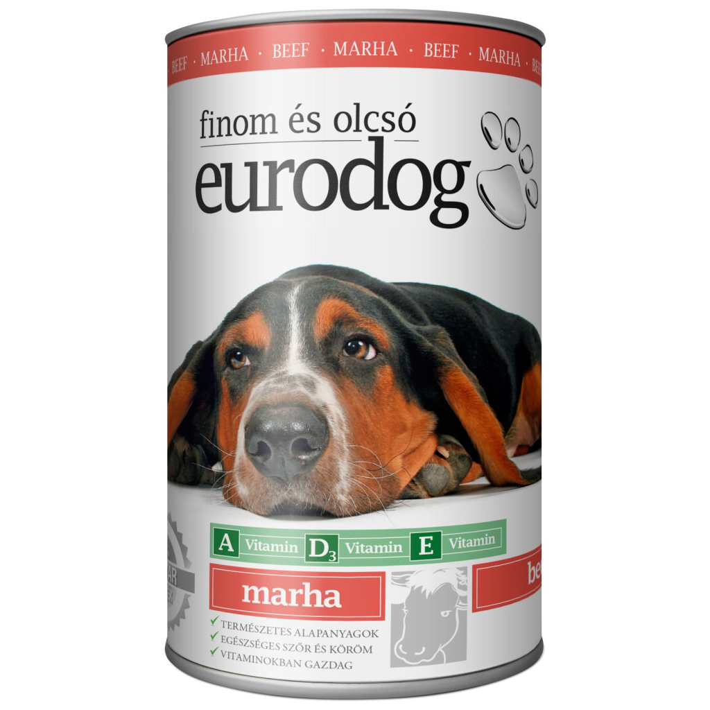 Консерви для собак EuroDog Beef 415 г (5999886848040) Консерви для собак EuroDog Beef 415 г (5999886848040)