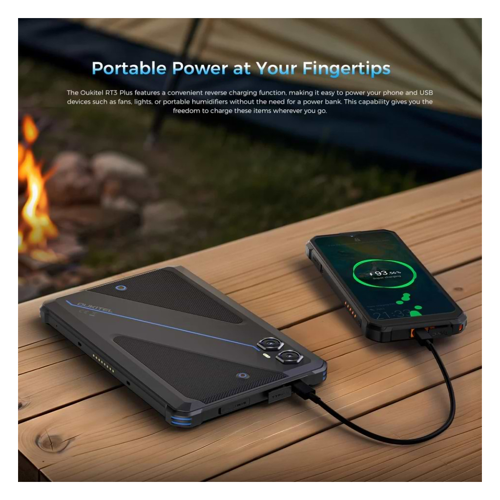 Планшет OUKITEL RT3 plus 8" 4/128GB NFC LTE Black (6941749808516) - фото 6 Планшет OUKITEL RT3 plus 8" 4/128GB NFC LTE Black (6941749808516) - фото 6