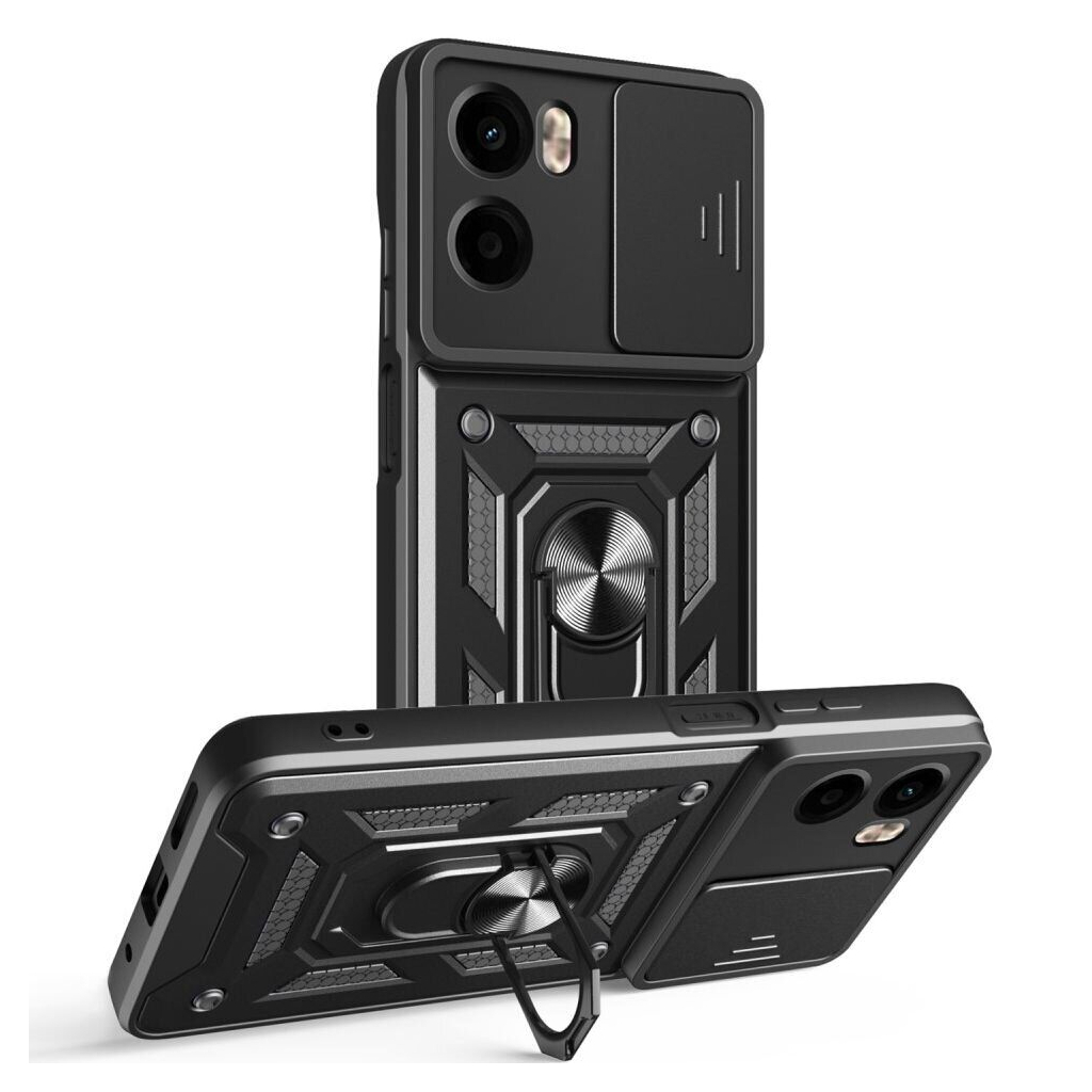 Чохол до мобільного телефона BeCover Military Motorola Moto G05 / E15 Black (713527) - фото 10 Чохол до мобільного телефона BeCover Military Motorola Moto G05 / E15 Black (713527) - фото 10