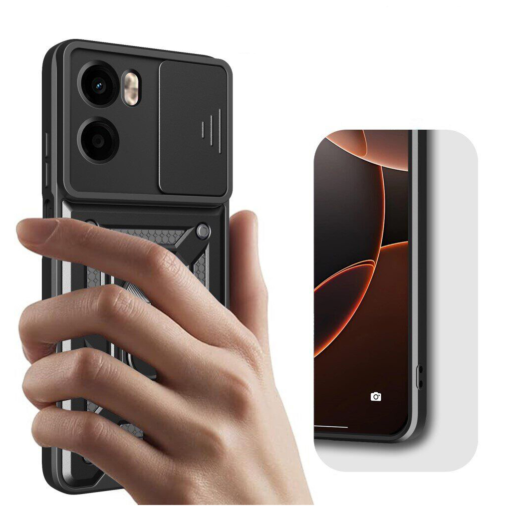 Чохол до мобільного телефона BeCover Military Motorola Moto G05 / E15 Black (713527) - фото 2 Чохол до мобільного телефона BeCover Military Motorola Moto G05 / E15 Black (713527) - фото 2