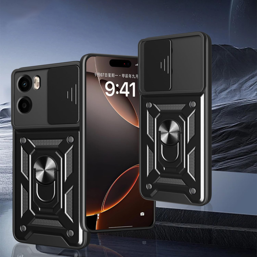 Чохол до мобільного телефона BeCover Military Motorola Moto G05 / E15 Black (713527) - фото 4 Чохол до мобільного телефона BeCover Military Motorola Moto G05 / E15 Black (713527) - фото 4