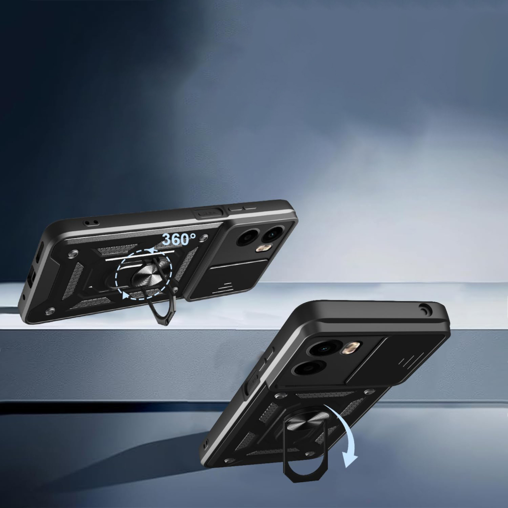 Чохол до мобільного телефона BeCover Military Motorola Moto G05 / E15 Black (713527) - фото 6 Чохол до мобільного телефона BeCover Military Motorola Moto G05 / E15 Black (713527) - фото 6