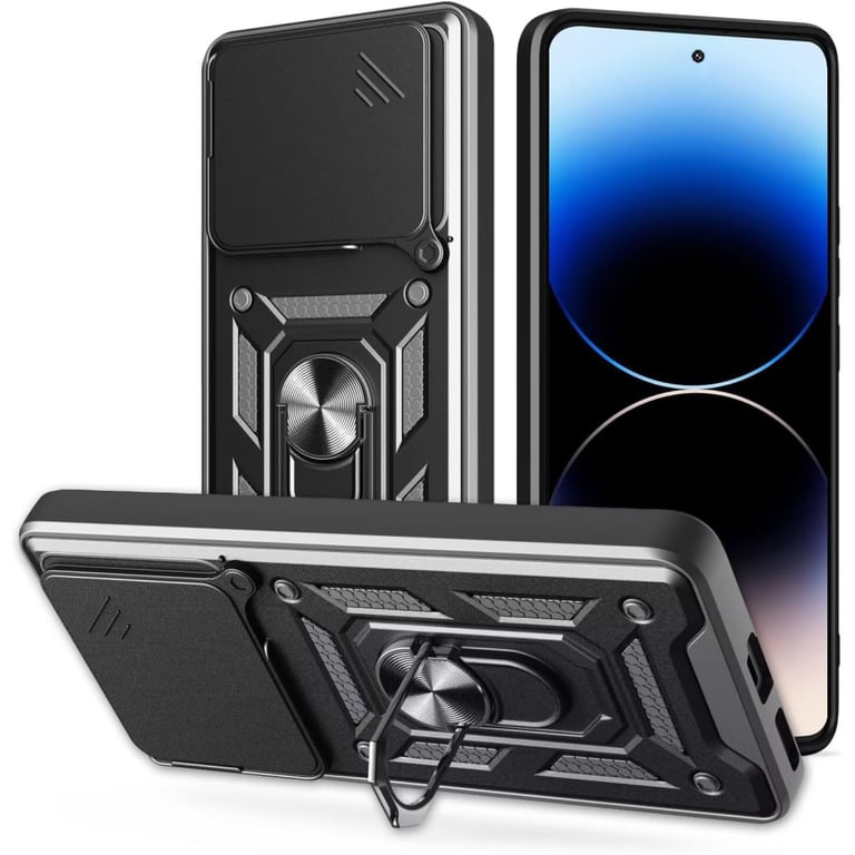 Чохол до мобільного телефона BeCover Military Poco F7 Pro Black (713536) - фото 6