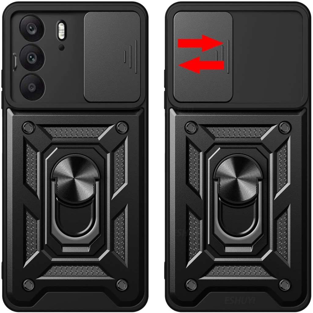 Чохол до мобільного телефона BeCover Military Realme C75 4G Black (713539) - фото 2 Чохол до мобільного телефона BeCover Military Realme C75 4G Black (713539) - фото 2