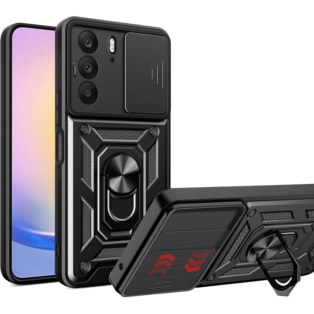 Чохол до мобільного телефона BeCover Military Realme C75 4G Black (713539) - фото 6 Чохол до мобільного телефона BeCover Military Realme C75 4G Black (713539) - фото 6