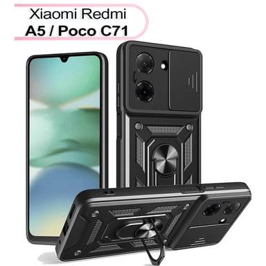 Чохол до мобільного телефона BeCover Military Xiaomi Redmi A5 / Poco C71 Black (713543) - фото 1