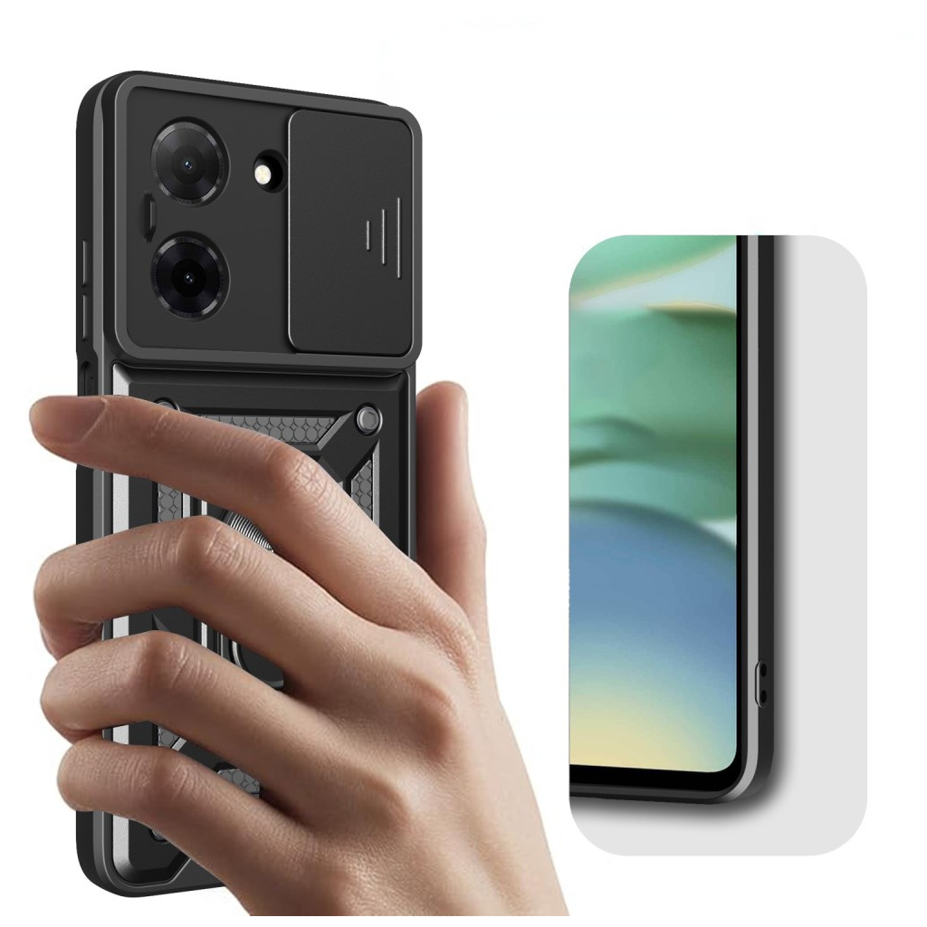 Чохол до мобільного телефона BeCover Military Xiaomi Redmi A5 / Poco C71 Black (713543) - фото 2 Чохол до мобільного телефона BeCover Military Xiaomi Redmi A5 / Poco C71 Black (713543) - фото 2