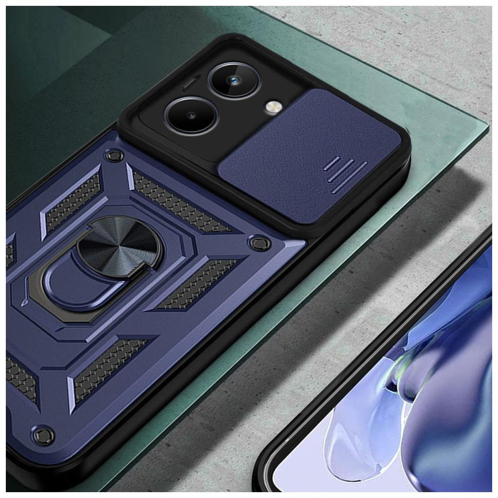 Чохол до мобільного телефона BeCover Military Xiaomi Redmi A5 / Poco C71 Blue (713544) - фото 2 Чохол до мобільного телефона BeCover Military Xiaomi Redmi A5 / Poco C71 Blue (713544) - фото 2